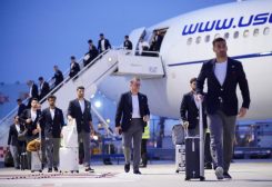وصول المنتخب الإيراني إلى تيخوانا للمشاركة في كأس العالم - مطار تيخوانا الدولي، تيخوانا، المكسيك - 7 يونيو 2026 (رويترز)