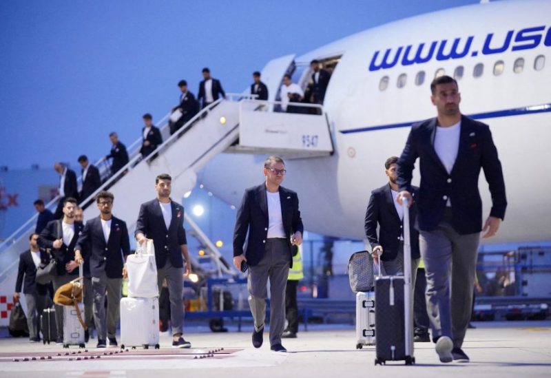 وصول المنتخب الإيراني إلى تيخوانا للمشاركة في كأس العالم - مطار تيخوانا الدولي، تيخوانا، المكسيك - 7 يونيو 2026 (رويترز)