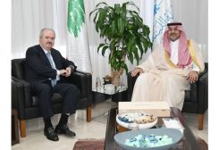 وزير المال ياسين جابر يستقبل سفير المملكة العربية السعودية الجديد لدى لبنان فهد بن عبد الرحمن الدوسري