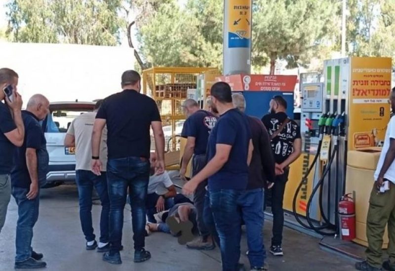 إطلاق النار في محطة للوقود قرب منطقة كوخاف يائير