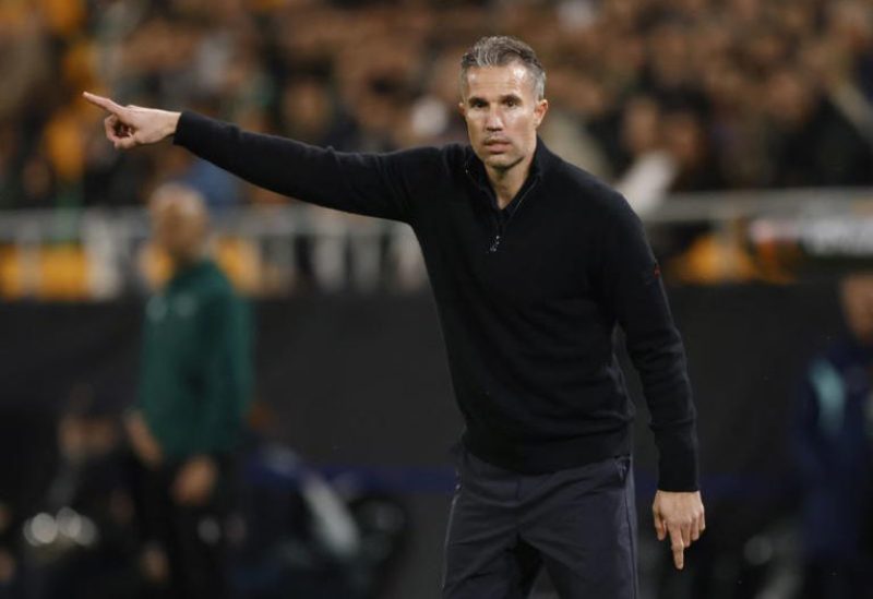 روبن فان بيرسي مدرب فينوورد المقال خلال إحدى مباريات الفريق يوم 29 يناير كانون الثاني 2026. تصوير: مارسيلو ديل بوزو - رويترز