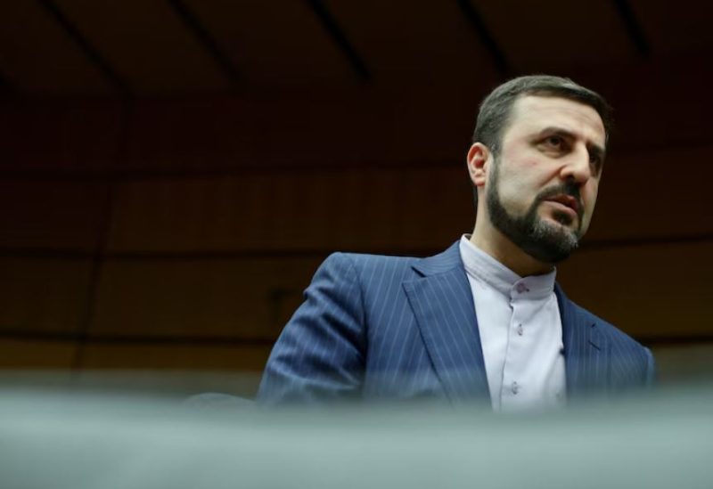كاظم غريب آبادي نائب وزير الخارجية الإيراني في فيينا بصورة من أرشيف رويترز