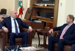 الرئيس عون مع النائب نعمة إفرام