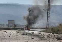 صورة من موقع استهداف الجيش اللبناني بغارة إسرائيلية