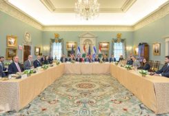 صورة من الجولة الرابعة من المفاوضات بين لبنان وإسرائيل