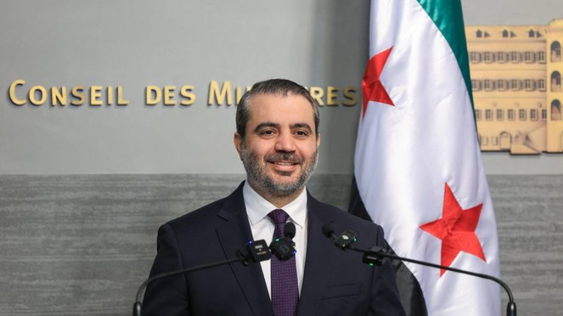 وزير الخارجية السوري أسعد الشيباني