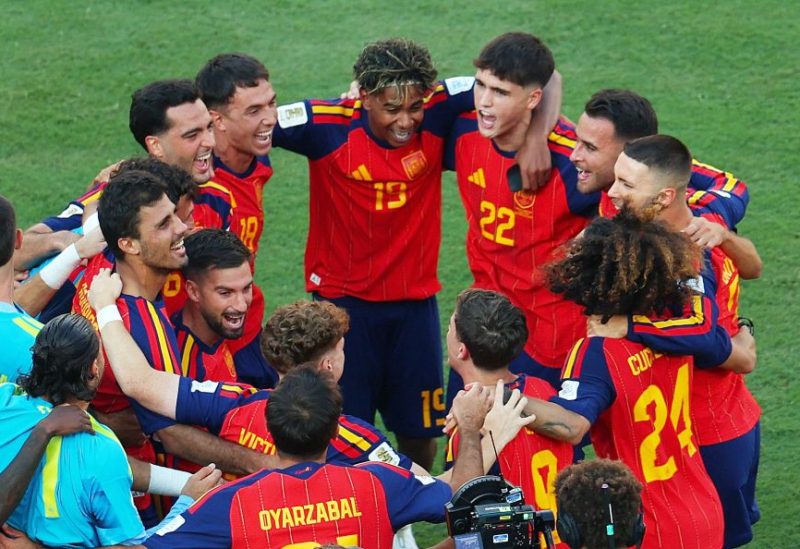 إسبانيا تحصد لقب كأس العالم للمرة الثانية في تاريخها. رويترز