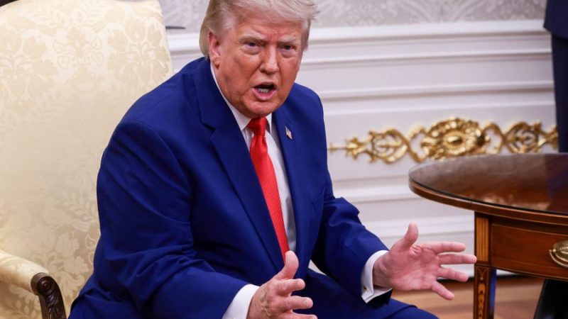 الرئيس الأمريكي دونالد ترامب
