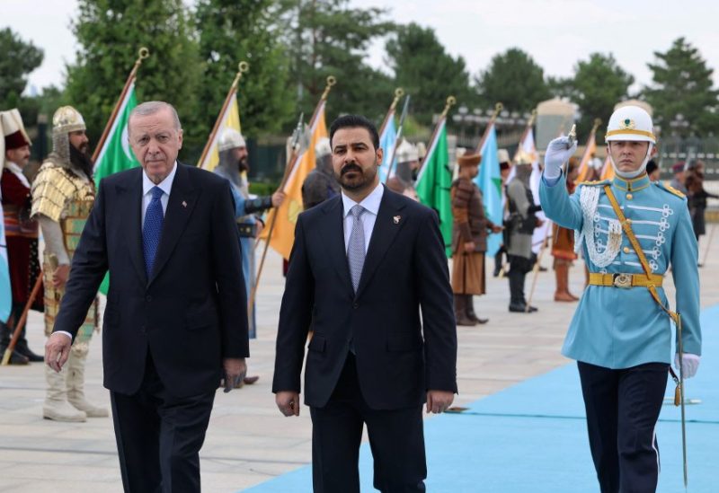 أردوغان يستقبل الزيدي في أنقرة. رويترز
