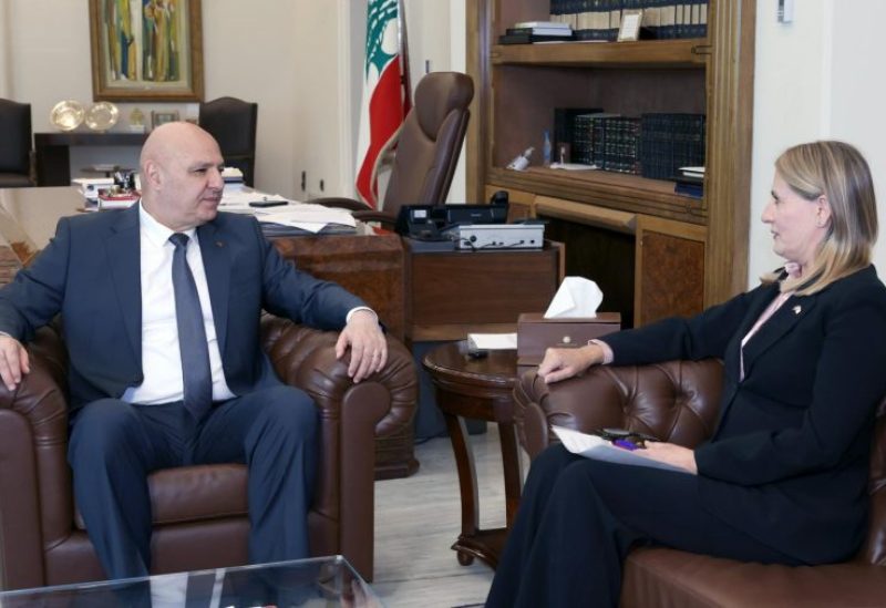 رئيس الجمهورية جوزاف عون مع سفيرة النروج في لبنان السيدة Hilde Haraldstad