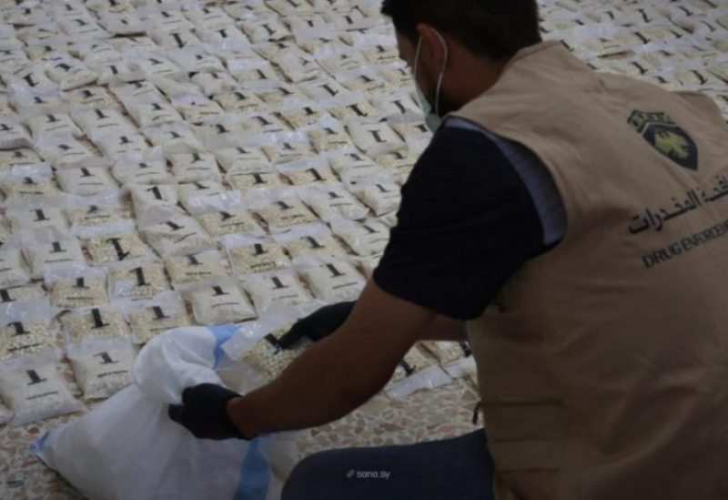 إحباط محاولة تهريب مخدّرات من لبنان