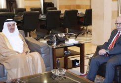 رئيس مجلس الوزراء نواف سلام، رئيس المجلس الوطني الاتّحادي في دولة الإمارات العربيّة المتحدة صقر غباش