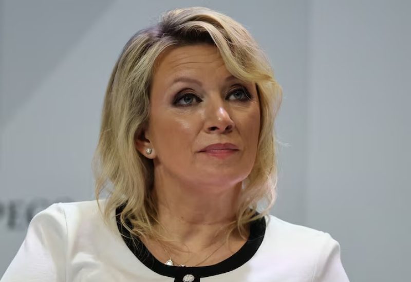 المتحدثة باسم وزارة الخارجية الروسية ماريا زاخاروفا في سان بطرسبرج يوم 3 يونيو حزيران 2026. تصوير: أناستاسيا باراشكوفا - رويترز
