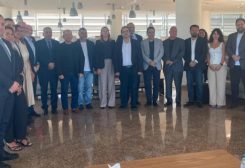 سفيرة النروج في لبنان هيلدا هارلدستاد خلال زيارتها مدينة طرابلس