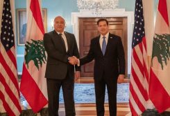 وزير الخارجية الأميركية ماركو روبيو اجتماعه مع رئيس الجمهورية جوزاف عون