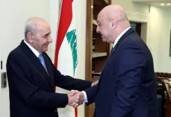 رئيس الجمهورية جوزاف عون في قصر بعبدا رئيس مجلس النواب نبيه بري