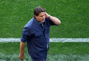ماوريسيو بوتشيتينو مدرب منتخب الولايات المتحدة خلال مباراة فريقه أمام بلجيكا في دور 16 من كأس العالم لكرة القدم يوم 6 يوليو تموز 2026. تصوير: أوجستن ماركريان - رويترز