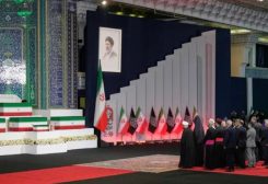 جنازة المرشد الإيراني السابق (أسوشييتد برس)
