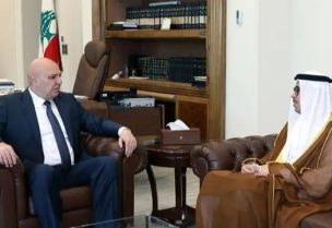 رئيس الجمهورية العماد جوزاف عون سفير دولة الإمارات العربية المتحدة في لبنان، فهد سالم سعيد الكعبي