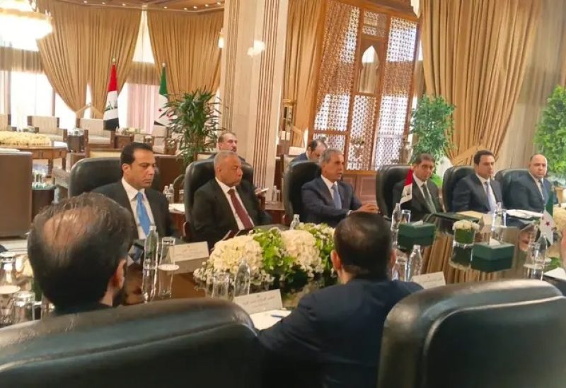 لقاء وزير العدل السوري ورئيس مجلس القضاء الأعلى العراقي (واع، 13 أغسطس 2026)
