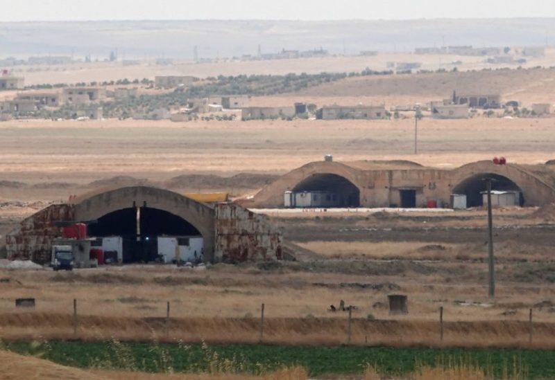 قاعدة أبو الظهور الجوية عقب غارات إسرائيلية في سوريا 18 أغسطس آب 2026 - رويترز