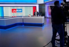 داخل استوديو "إيران إنترناشيونال" في لندن
