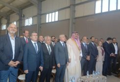 سفير المملكة العربية السعودية لدى لبنان فهد بن عبد الرحمن الدوسري ووزير الأشغال العامة والنقل فايز رسامني ممثلا رئيس الحكومة نواف سلام