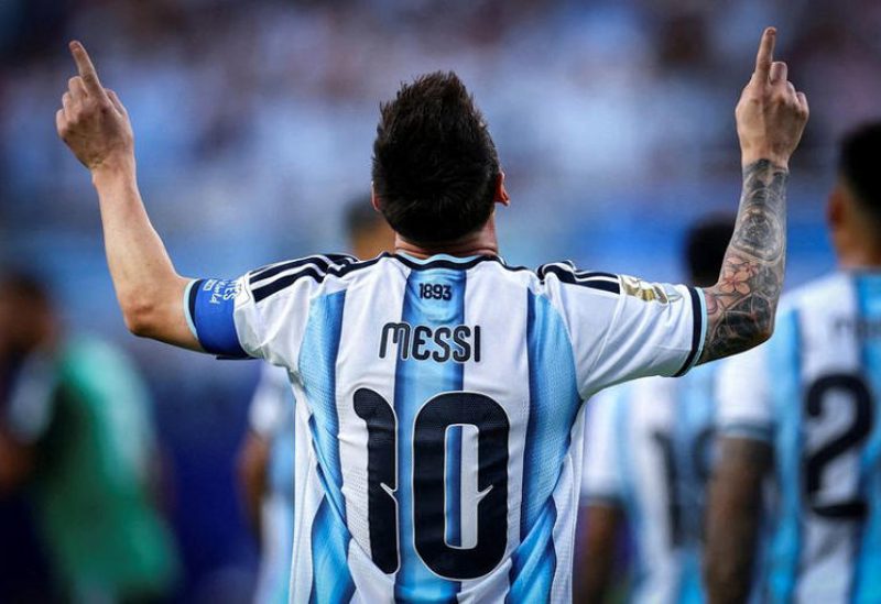 نجم كرة القدم الأرجنتيني ليونيل ميسي خلال إحدى المباريات لمنتخب بلاده في بطولة كأس العالم 2026 في كانساس سيتي بالولايات المتحدة. رويترز