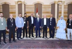 سلام مستقبلاً وفد بلدية فرون لبحث احتياجات البلدة وأهلها