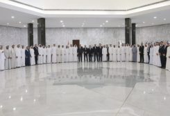 الرئيس عون خلال استقباله وزير التجارة الخارجية الاماراتي ثاني بن احمد الزيودي على رأس وفد من رجال الاعمال الاماراتيين
