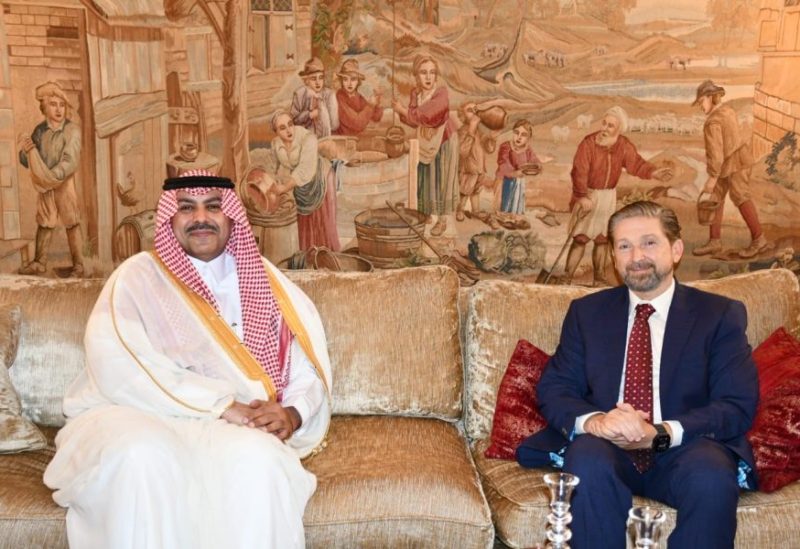 النائب فيصل كرامي يستقبل سفير المملكة العربية السعودية لدى لبنان فهد بن عبد الرحمن الدوسري