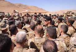 قائد الجيش العماد رودولف هيكل يحضر مناورة تدريبية بالذخيرة الحية في جرد القاع – بعلبك