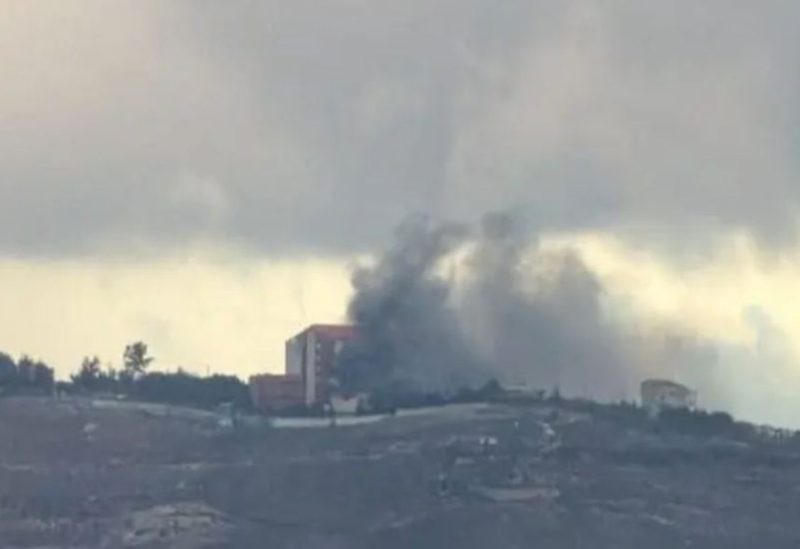 الجيش الإسـرائيلي يقوم بإحراق مستشفى ميس الجبل
