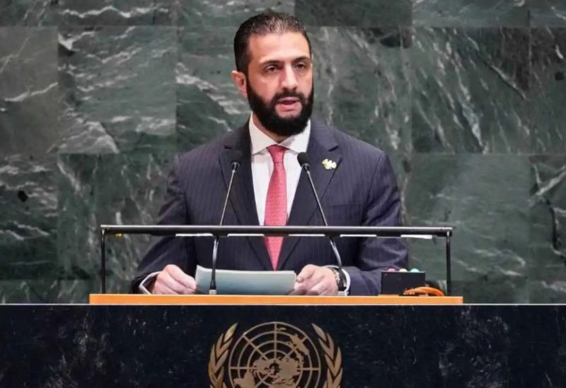 الرئيس السوري أحمد الشرع