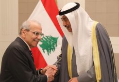 من لقاء رئيس الحكومة نواف سلام وولي عهد الكويت الشيخ صباح خالد الحمد الصباح
