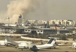 جانب من مطار مهرآباد في طهران