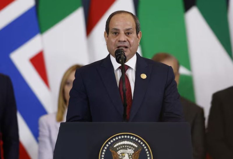 الرئيس المصري عبد الفتاح السيسي