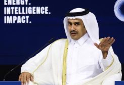 الرئيس التنفيذي لقطر للطاقة ووزير الدولة لشؤون الطاقة سعد الكعبي. رويترز