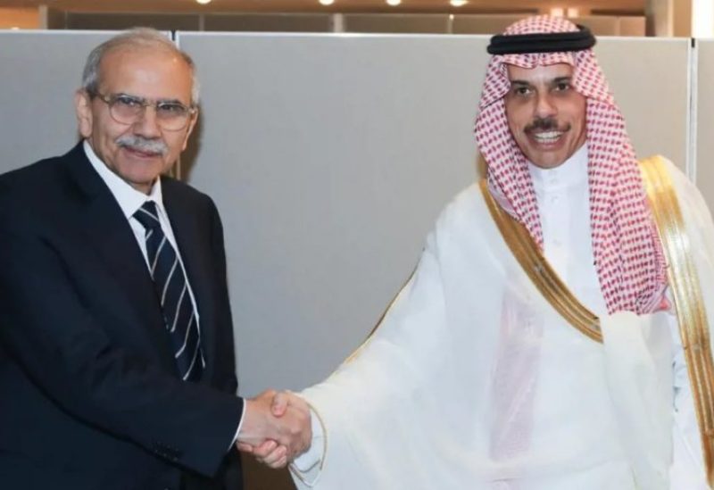 لقاء الرئيس نواف سلام مع وزير الخارجية السعودي فيصل بن فرحان في نيويورك