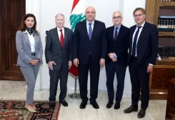 رئيس الجمهورية العماد جوزاف عون السفير الأميركي السابق في لبنان رايان كروكر