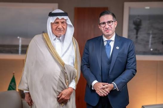 من المقابلة مع الأمير تركي الفيصل.