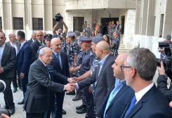 رئيس الحكومة نواف سلام خلال زيارته النبطية